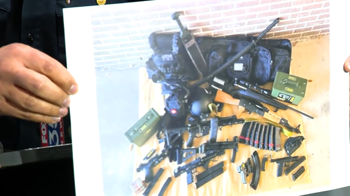 The Palm Bay police chief said an “arsenal of weapons” was found in Kapas’ car after he was shot and killed by police.