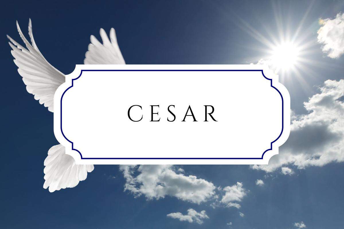 baby names that mean freedom cesar