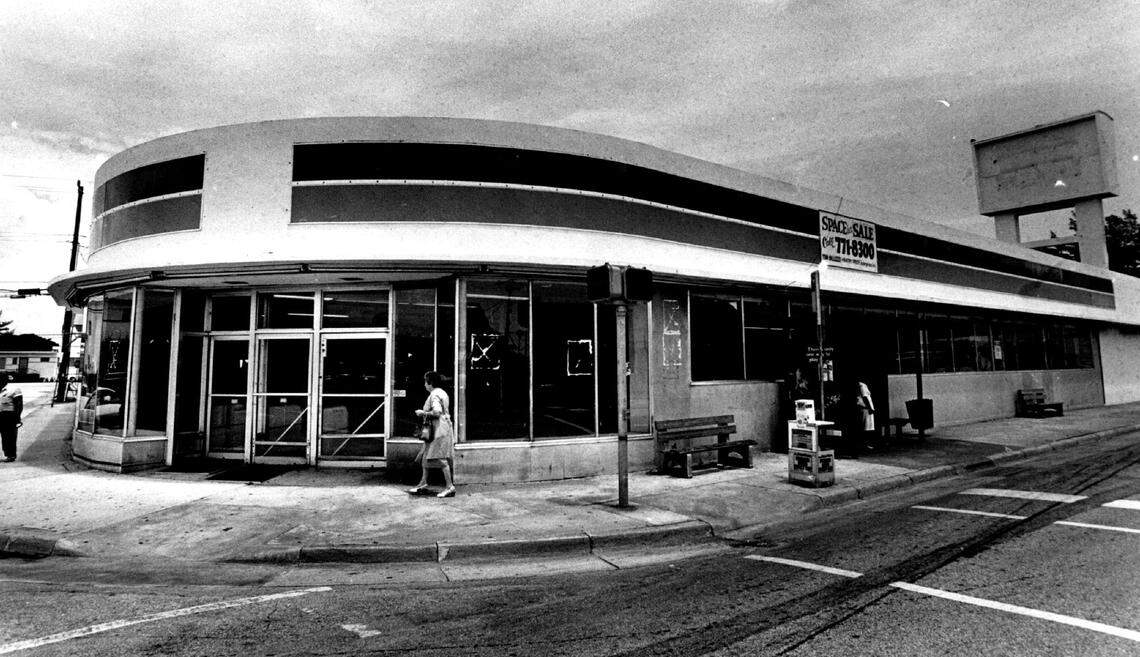 A closed Pantry Pride grocery store in Normandy Isle. The building has been several supermarkets through the years.