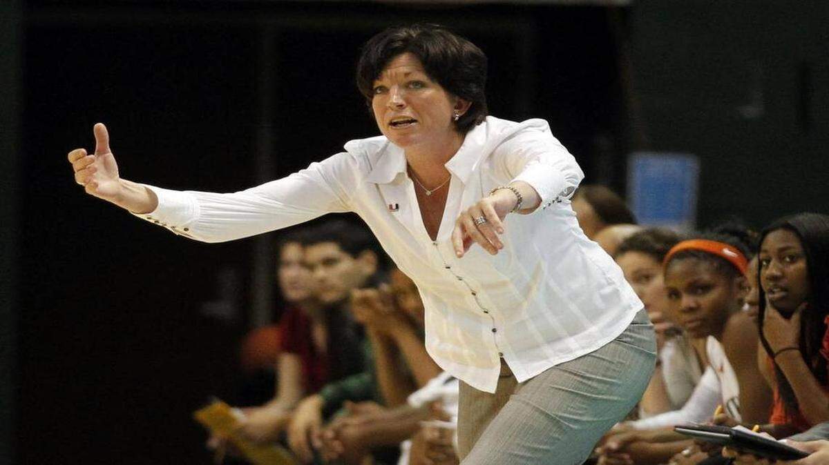 University of Miami women’s basketball coach Katie Meier is excited for the Preseason WNIT semifinal between her 24th-ranked Hurricanes and No. 29 Marquette, coached by Meier’s former assistant Carolyn Kieger.