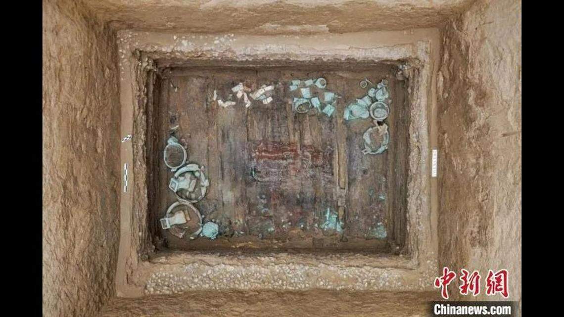 Tomb raiders stumble on final resting place of ancient Chinese nobility.