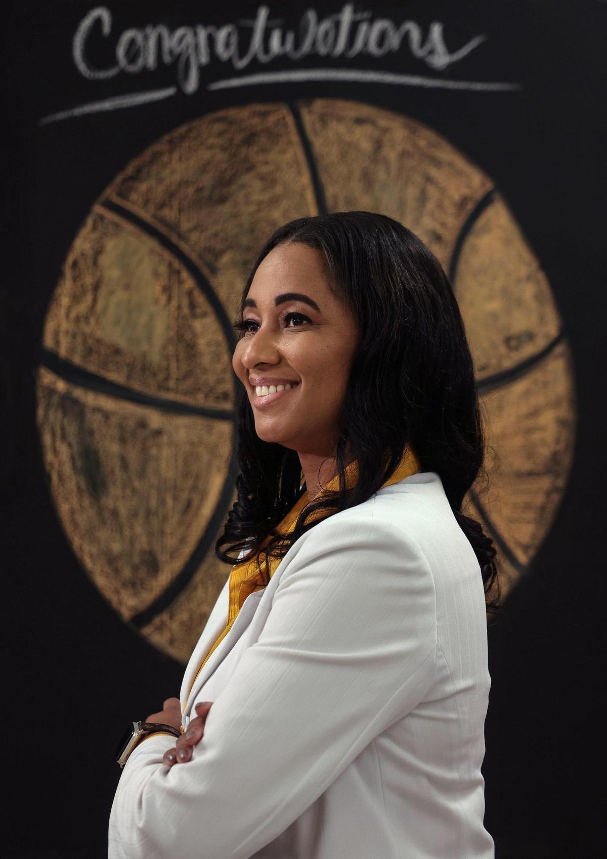 Former South Miami High student-athlete Unethia Fox now teaches math and special education for high school students at the school. She is one of four nominees for Miami-Dade Teacher of the Year.