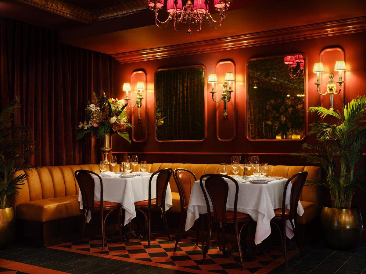 The interior of Carbone Vino in Coconut Grove.