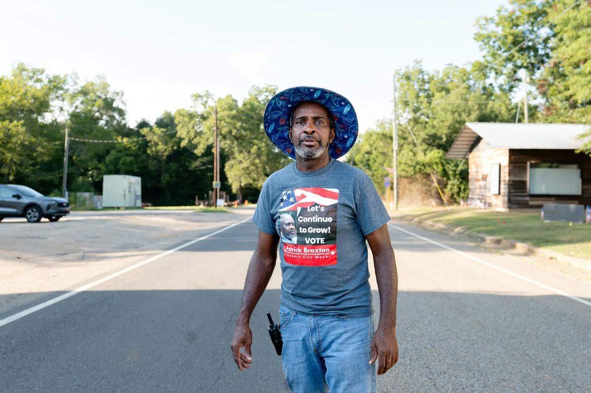 Mayor Patrick Braxton of Newbern, Ala.