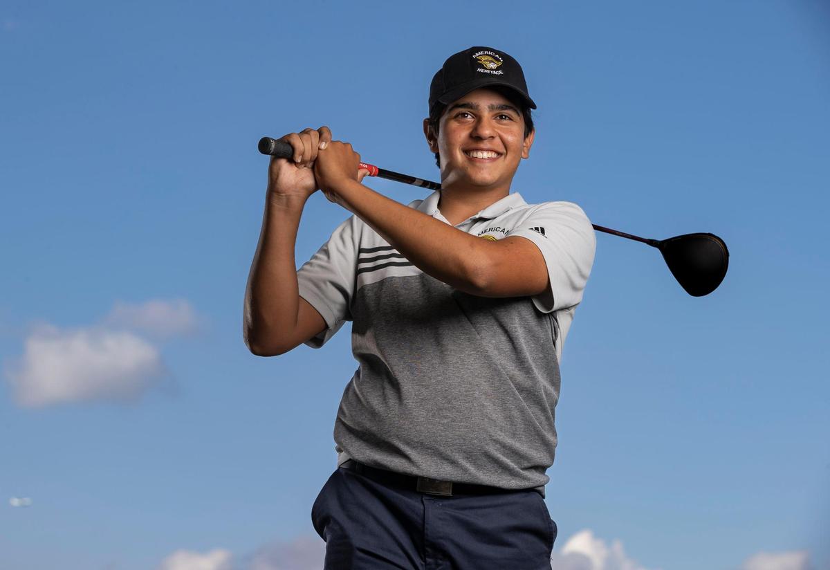 American Heritage’s Sohan Patel is the Broward Boys’ Golfer of the Year.
