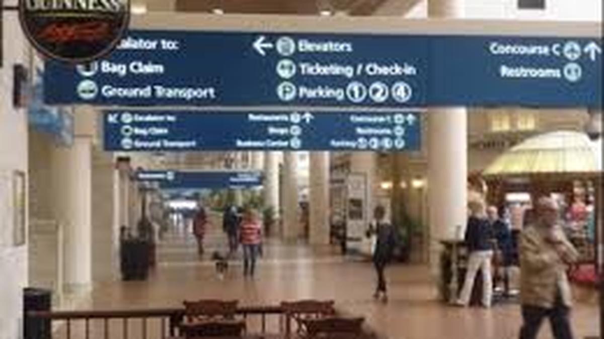 Palm Beach International Airport.