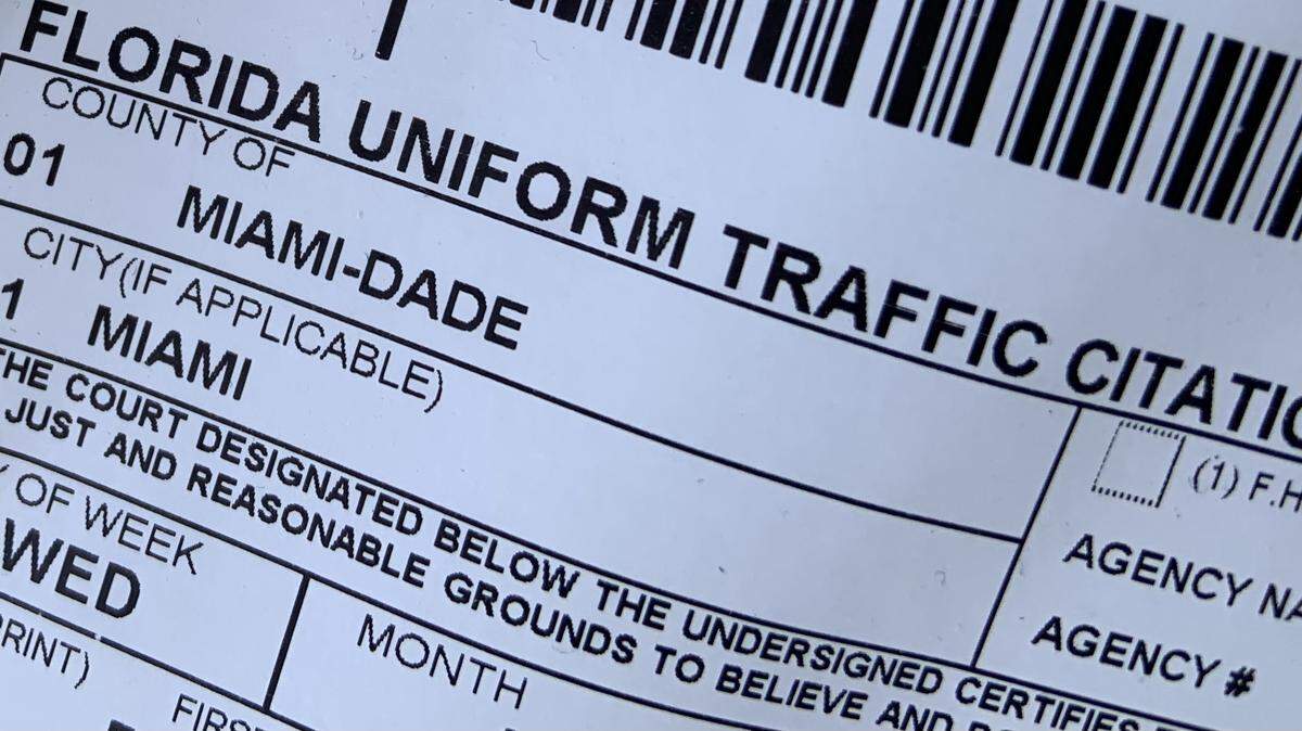People who thought they’d paid their traffic fines off found they still owed money. Miami-Dade police say a clerk was the reason.