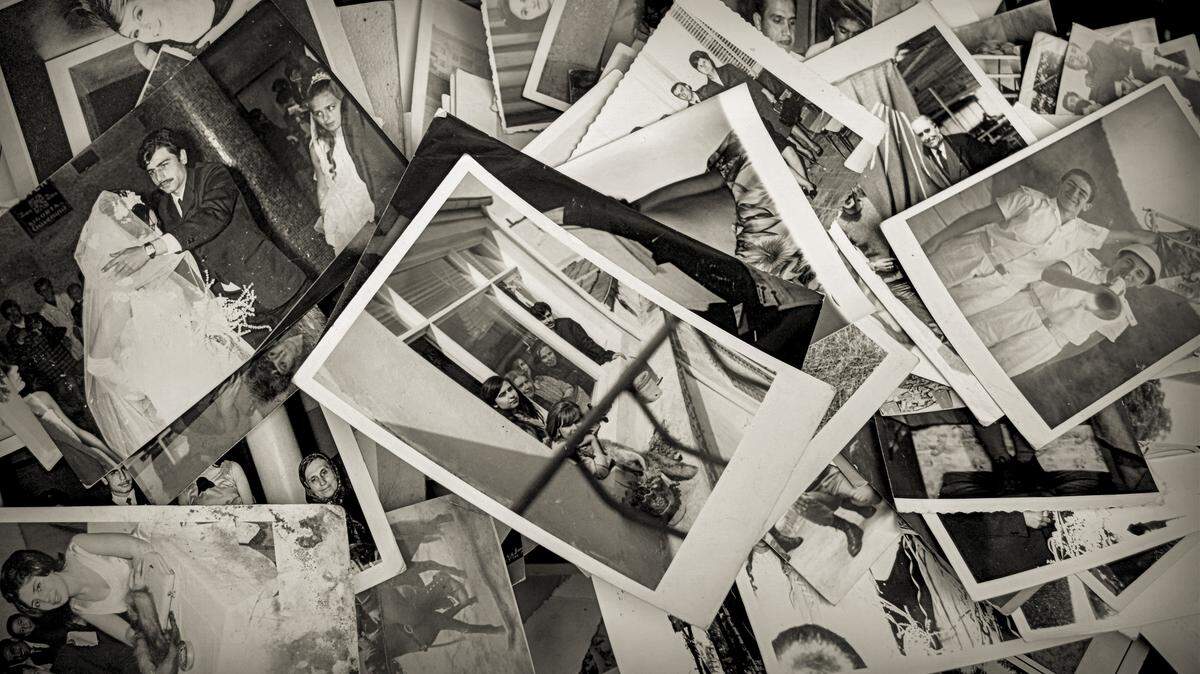 If you have the time, go through boxes of old photos and take a trip down memory lane.