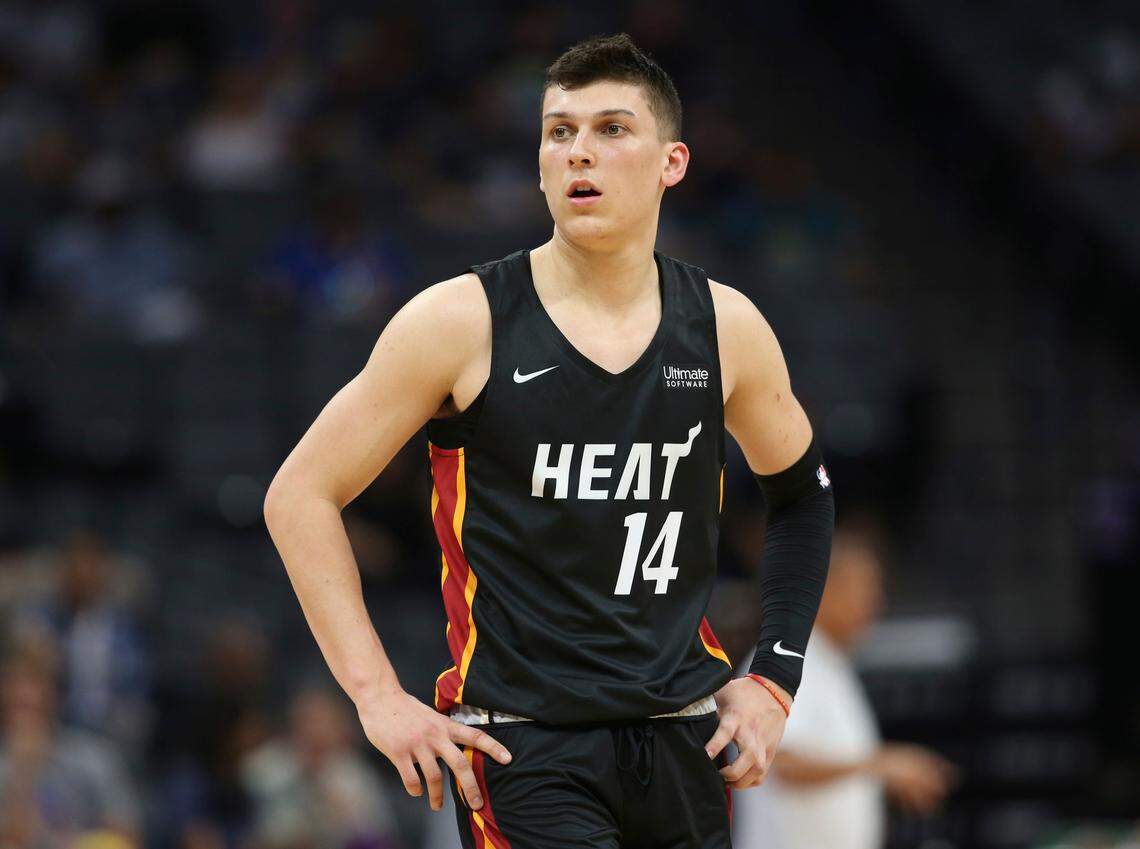 Rookie Tyler Herro will participate in his first full NBA practice when the Heat begins training camp Tuesday at Keiser University in West Palm Beach.
