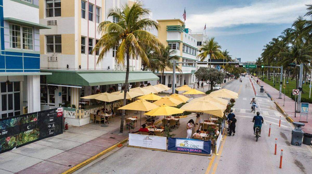 Ocean Drive in South Beach.