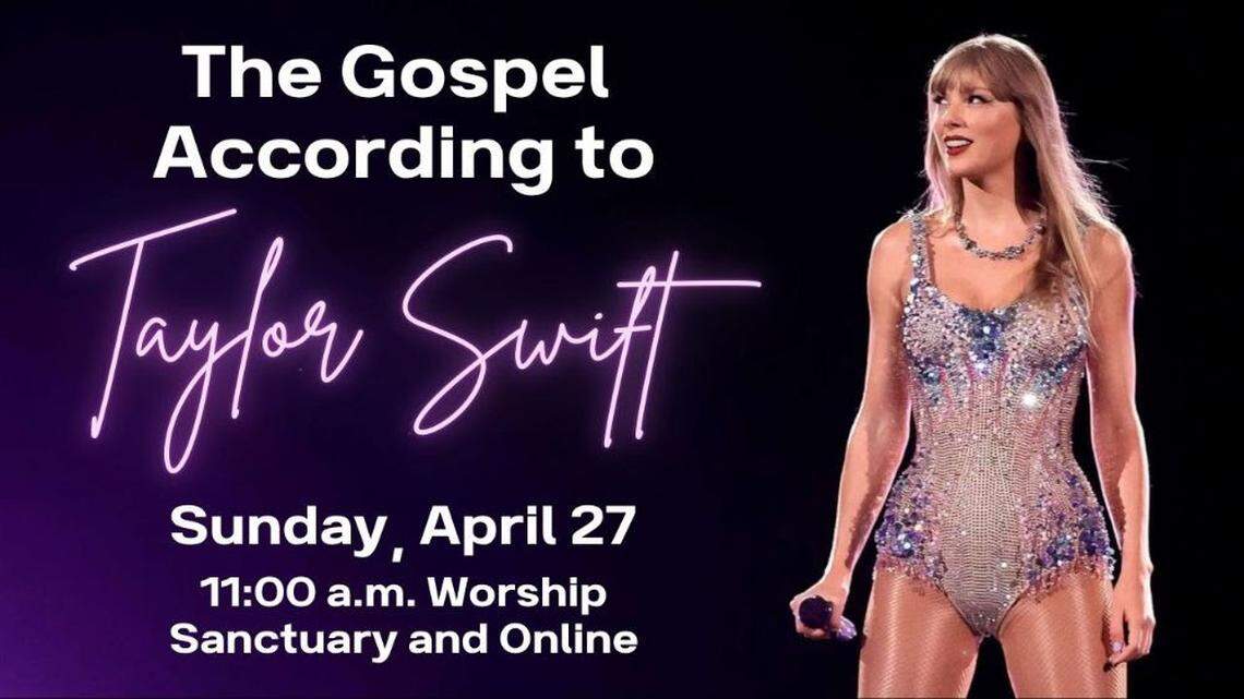 The Gospel According to Taylor Swift&nbsp;sermon is at 11 a.m. to noon, Sunday, April 27, inside the sanctuary at Coral Gables Congregational Church, 3010 DeSoto Blvd.