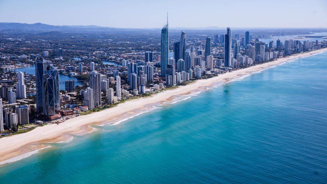 Paul Dears and Christian Koenig were on a fishing trip when they spotted the huge sea creatures.