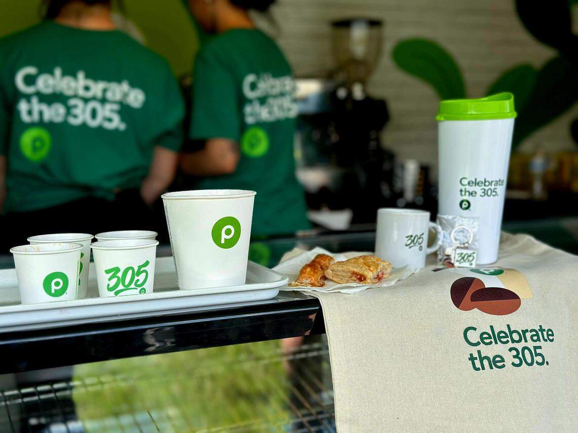 The Publix Cafecito Truck serves free samples of coffee, cafecito and bakery items at select locations during promotional tours. This year’s tour celebrates 305 Day in Miami with stops at UM, Miami Dade College and a Doral Publix on March 3-5, 2026.