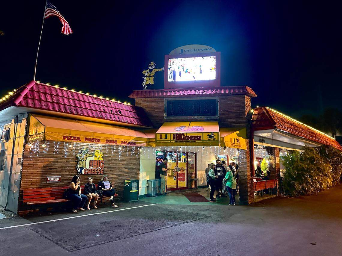 Restaurants like ever-popular The Big Cheese in South Miami attract customers with affordable fare and big portions.