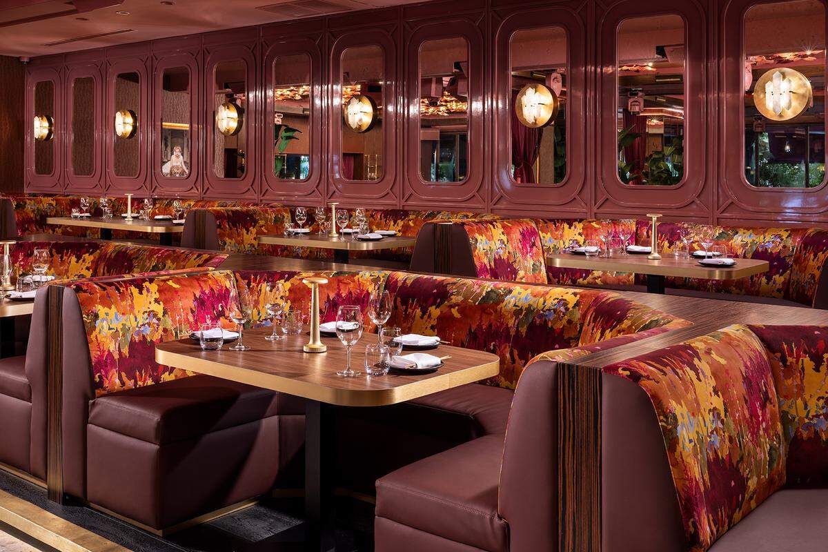 The VIP section at Marion in Brickell.