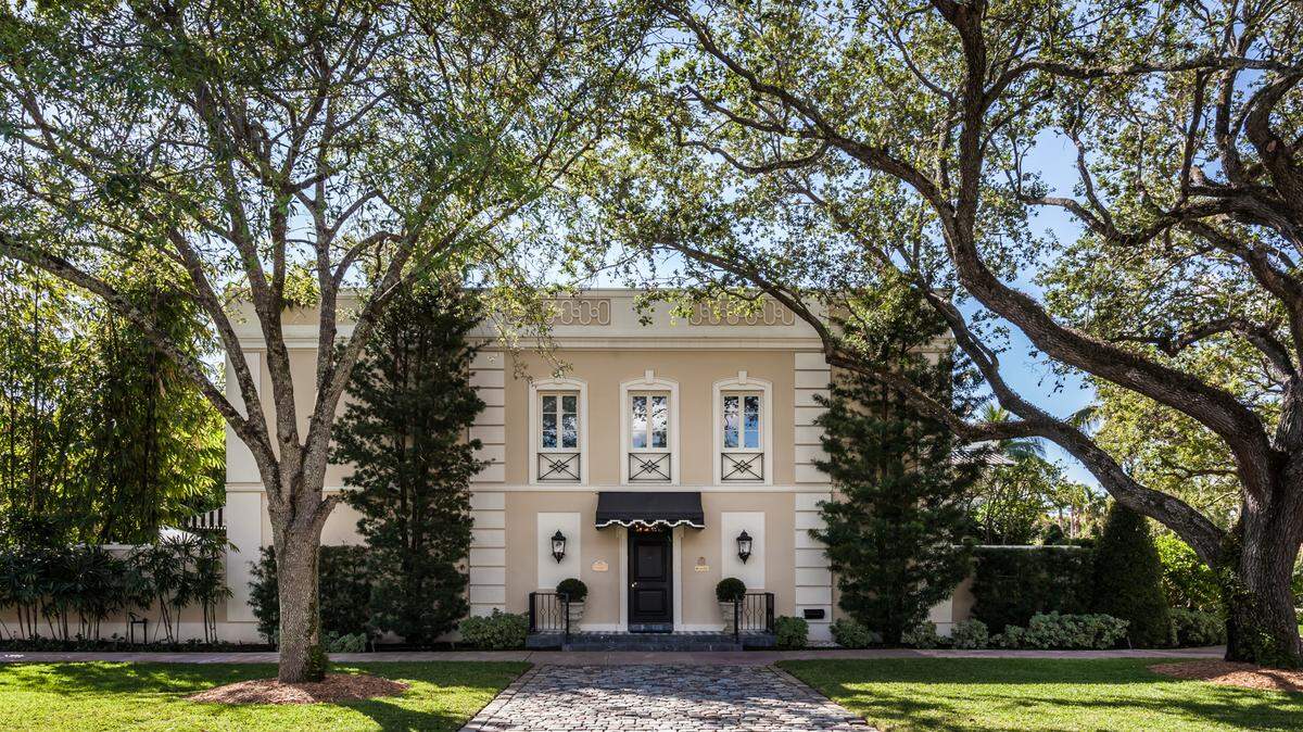 Anita Broad, the widow of Morris Broad, agreed to list the 5,716-square-foot property on the market on Monday.