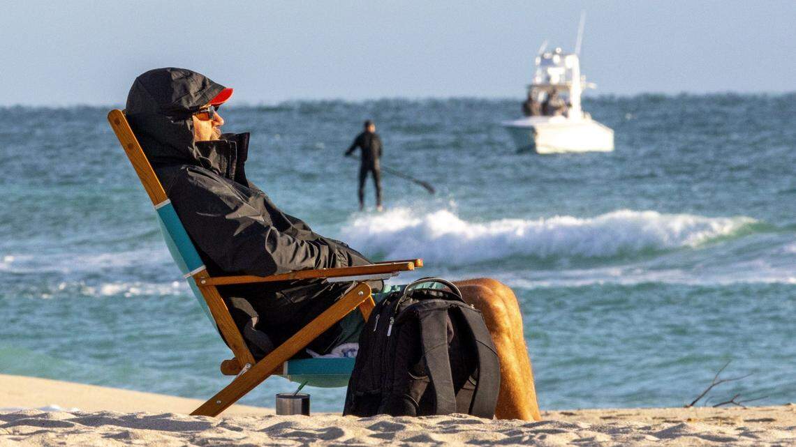 Did the Miami tourism bureau pray for this weather? When will the heat return?