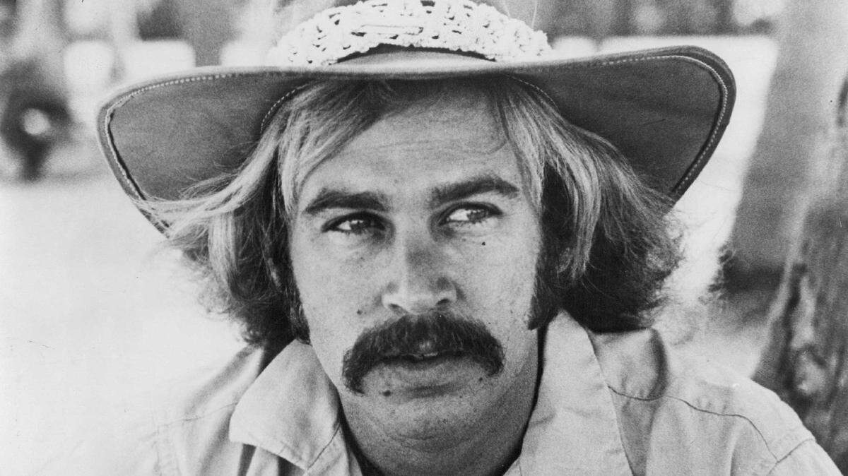 Jimmy Buffett in an undated file photo from the 1970s Key West.