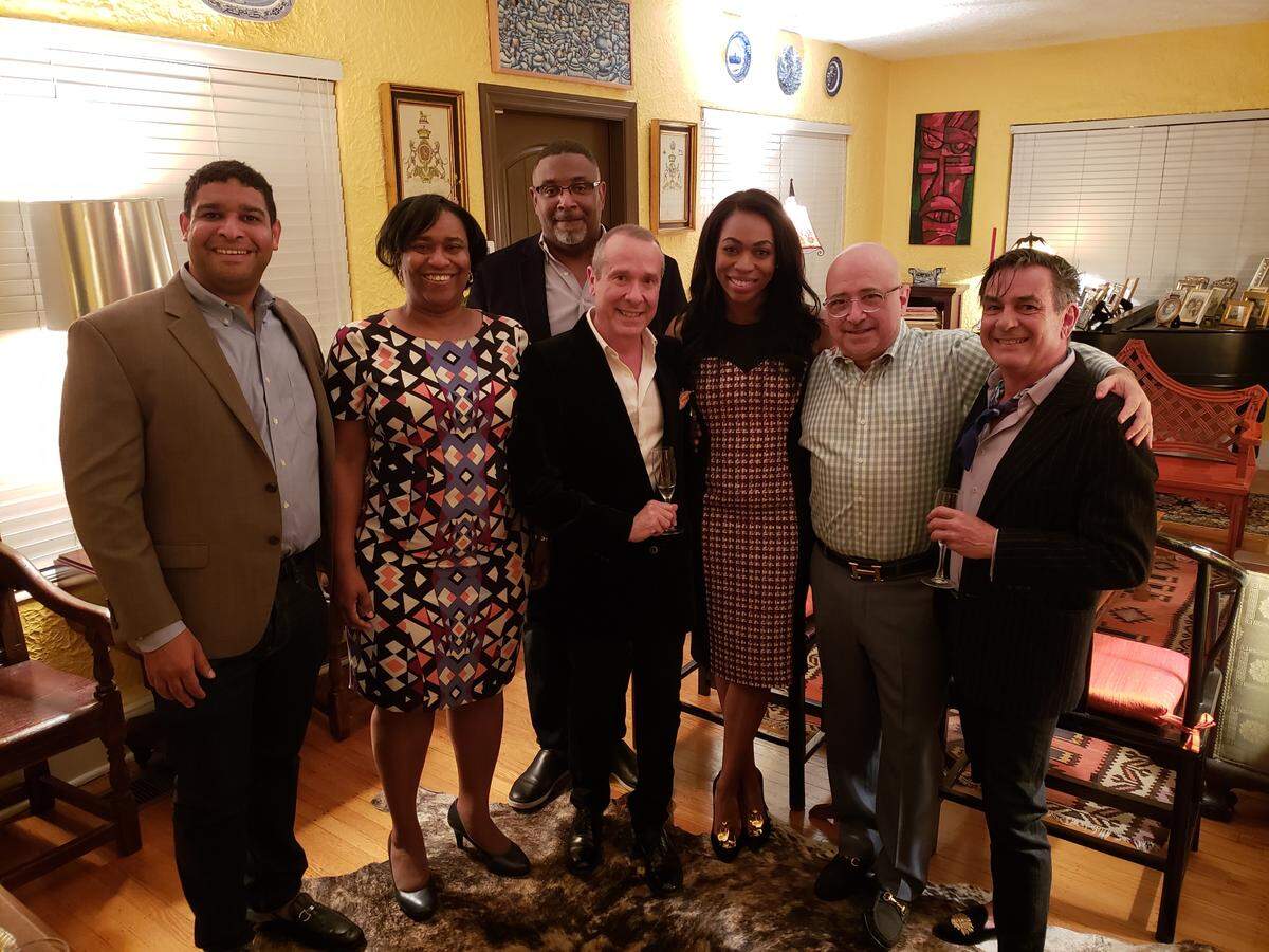 MCCJ staff preparing for the 2020 virtual Humanitarian Awards Dinner.