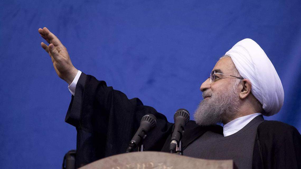 Iran’s President Hassan Rouhani has said that President Trump has a “Nazi disposition.”