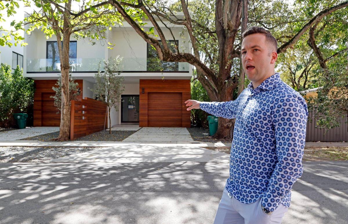 Kevin Ware is a home buyer who signed a contract and put down a deposit on a townhouse in Coconut Grove built by developer Doug Cox three years ago. It’s been unoccupied since, as have the other properties Cox sold, Cox is accused of fraud and the townhouses are for sale despite code violations.