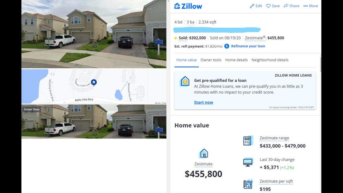 The home Stergo bought in Champions Gate, according to prosecutors.