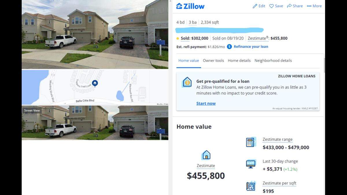 The home Stergo bought in Champions Gate, according to prosecutors.