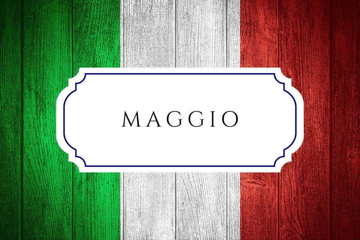 italian baby name maggio