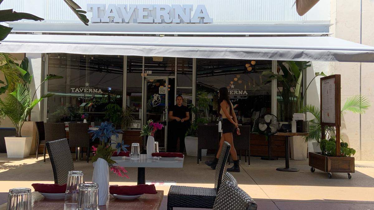 Taverna, 719 Lincoln Rd., Miami Beach, had some inspection problems.