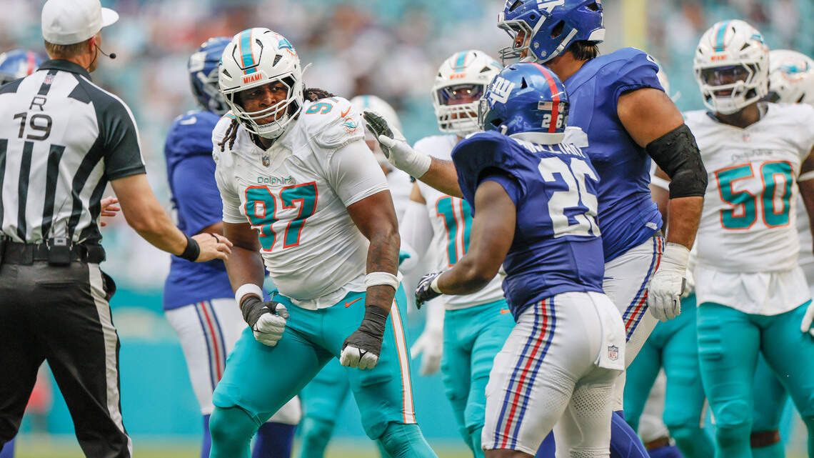 ‘Be ready.’ Why Dolphins DL Keith Cooper Jr. might’ve earned a roster spot