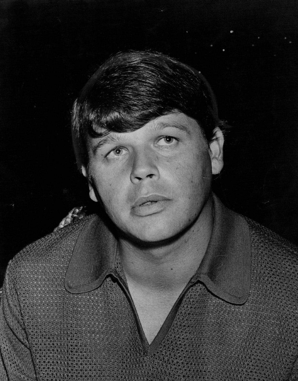 Tom Rhodes of the Rhodes Brothers musical comedy act in 1969.