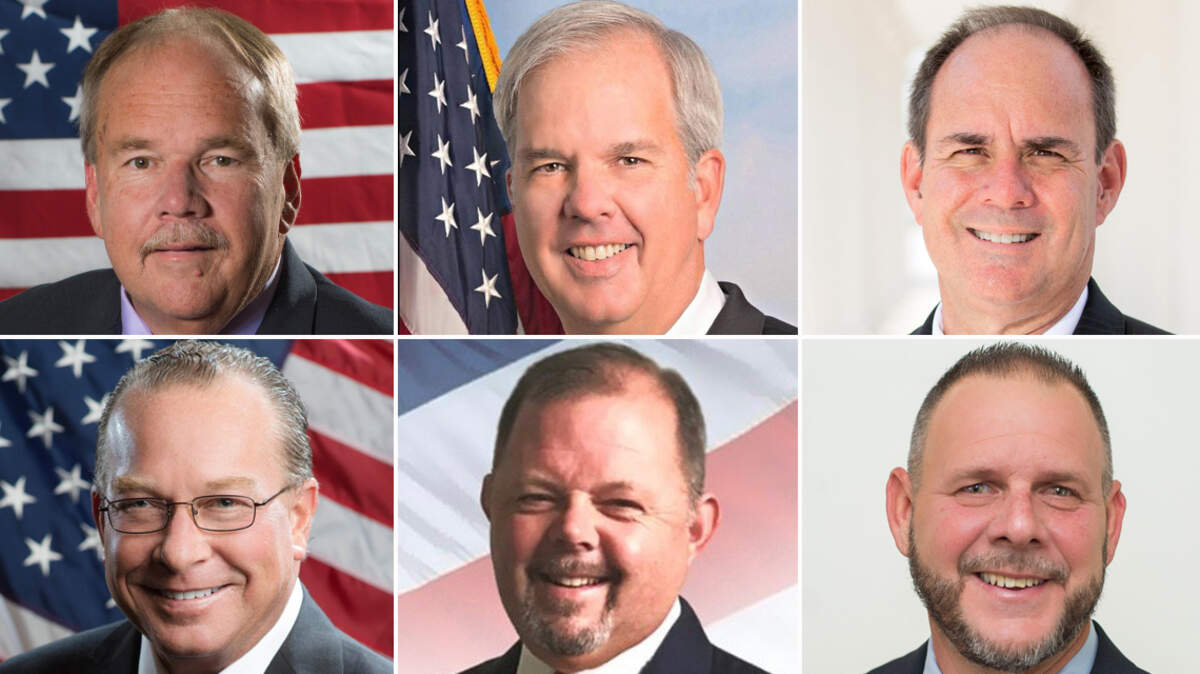William Rea, Jeffrey Porter, Steven Losner, Larry Roth, Sean Fletcher and Dennis Maytan.