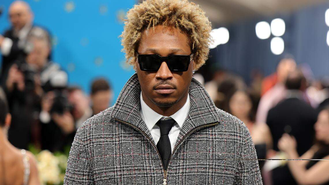 NEW YORK, NEW YORK - MAY 05: Future attends the 2025 Met Gala Celebrating "Superfine: Tailoring Black Style" at Metropolitan Museum of Art on May 05, 2025 in New York City.  