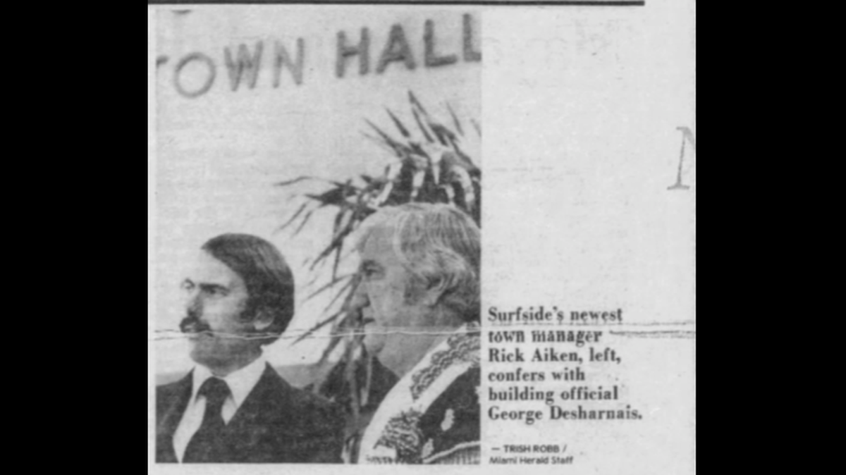 Surfside’s government was in chaos in the late 1970s when it tried to permit four high-rise buildings that would forever alter the sleepy sea-side town.