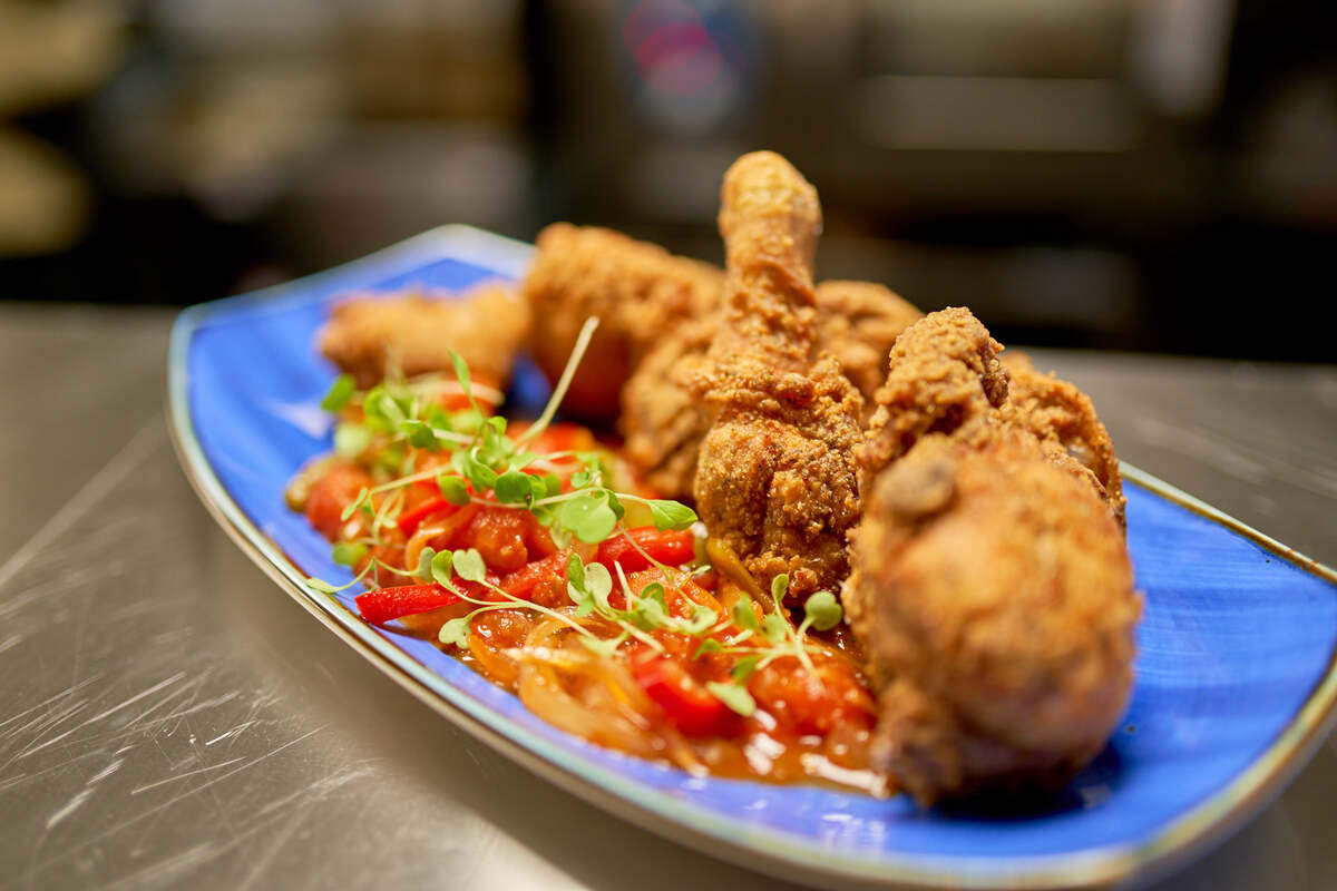 Yardstyle Fried Chicken at the new Dukunoo Jamaican Kitchen in Wynwood