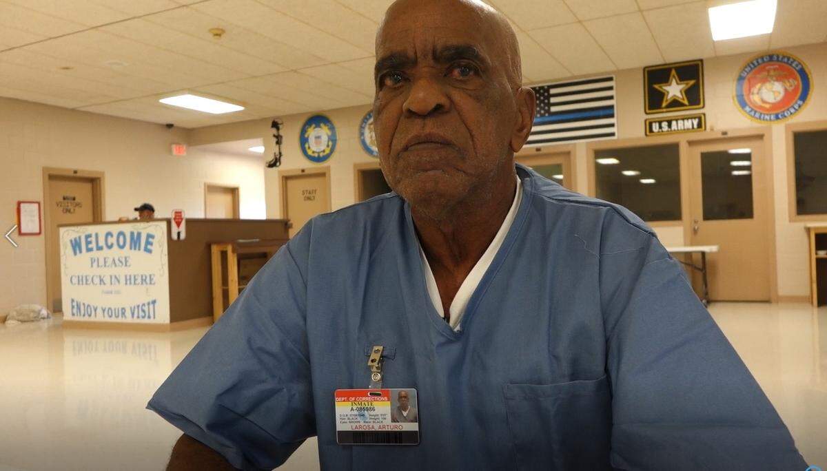Arturo Larosa, during a recent interview at Florida’s Hardee Correction Institution.