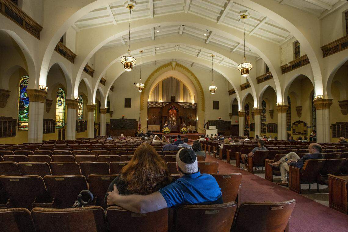 Rabbi Amy Morrison is the new senior rabbi at Temple Israel of Greater Miami. This is her first Rosh Hashana at Temple Israel.