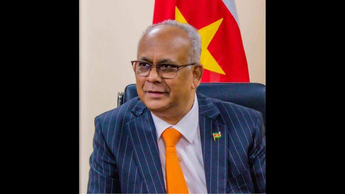 Albert Ramdin, the current foreign minister of Suriname, is running to become the next secretary general of the Washington-based Organization of American States.