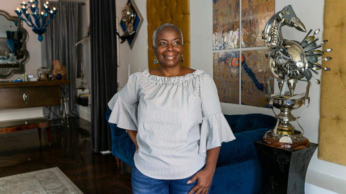Kristin Kitchen, owner of the restored Dunns and Josephine Hotel in Miami’s Overtown neighborhood.