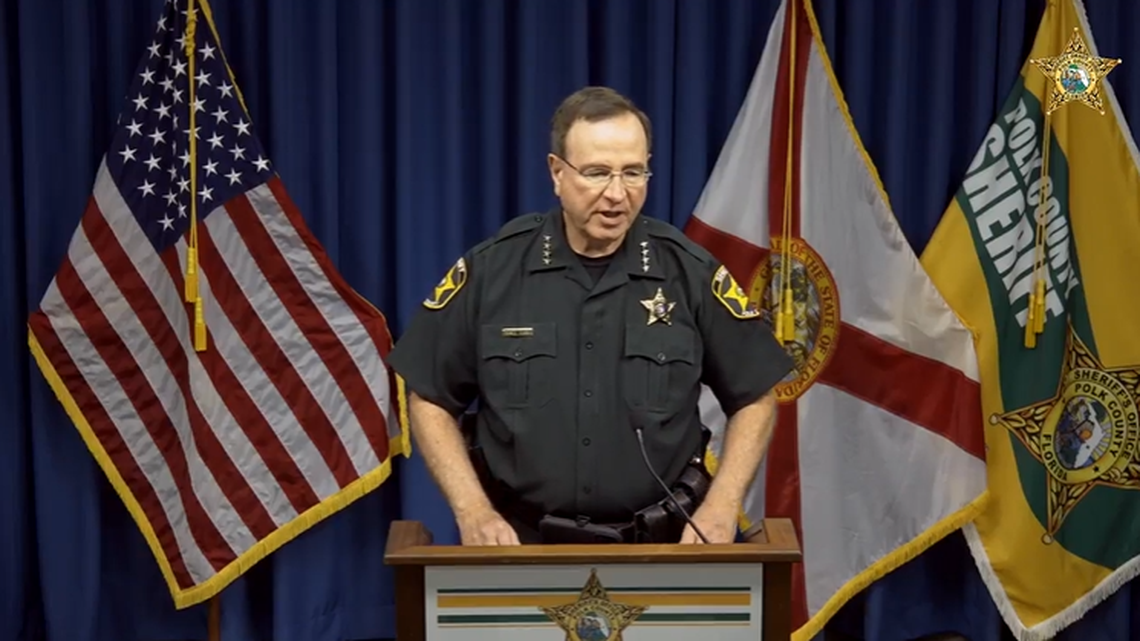 Polk County Sheriff Grady Judd said the baby was “literally beaten to death” by her father while her mother was working.