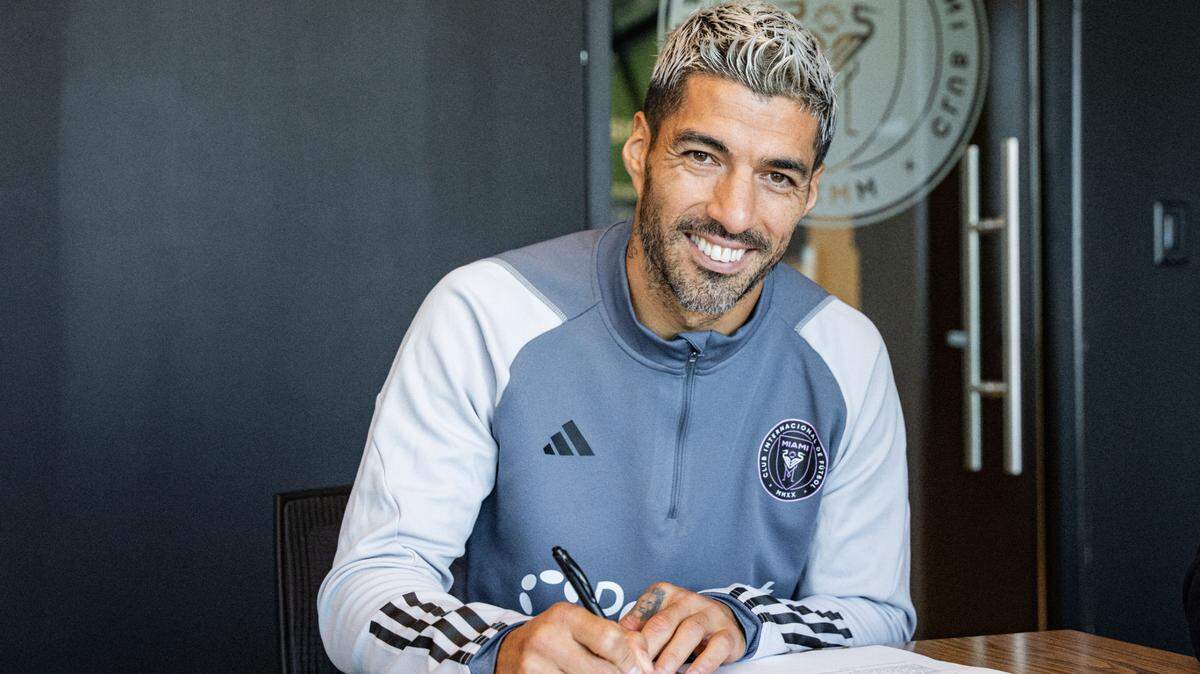 El delantero Luis Suárez firma una extensión de contrato con el Inter de Miami hasta la temporada 2025.