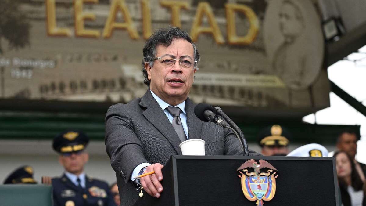 Colombia's President Gustavo Petro.