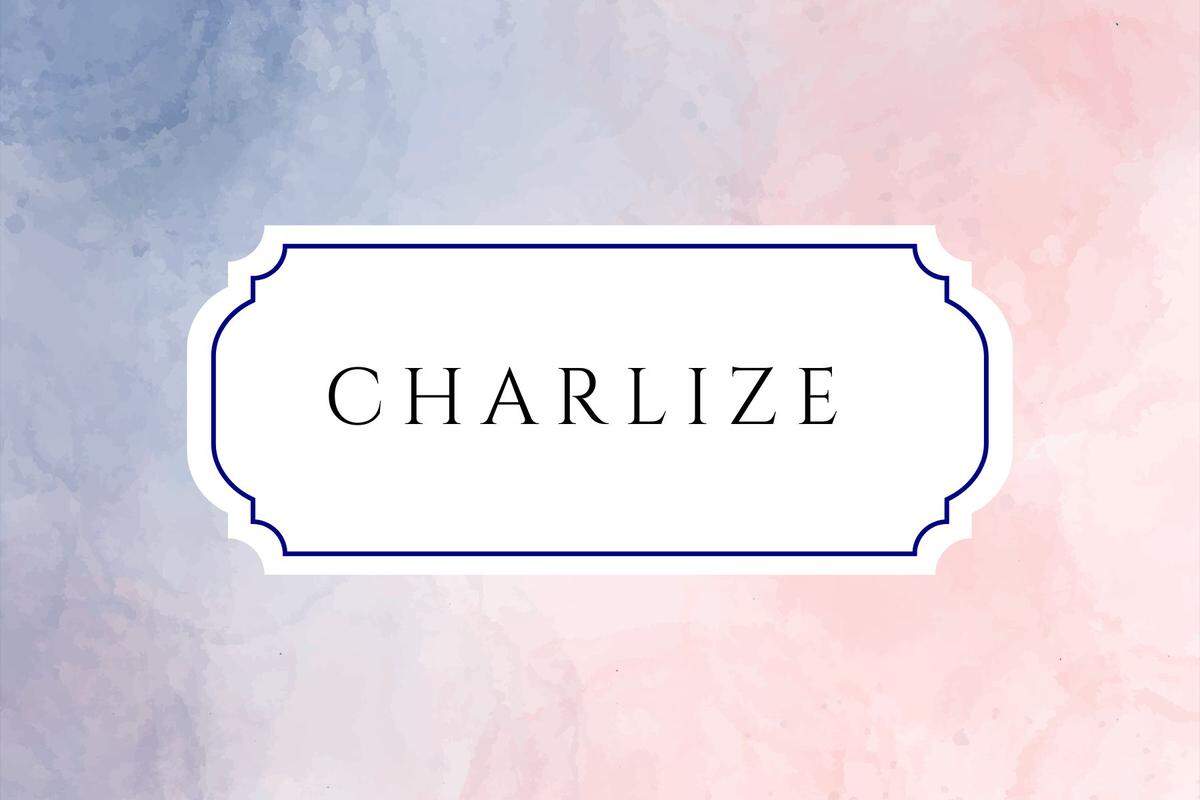 names that mean freedom charlize