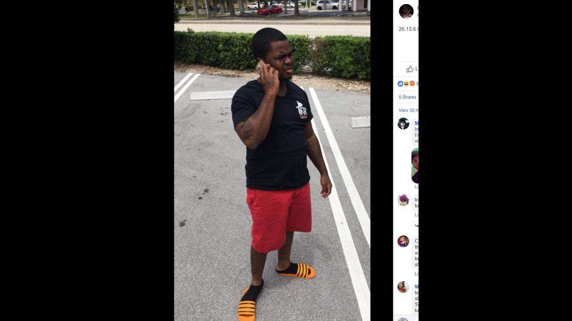 Broward Sheriff's Office detectives noted Dedrick Williams wearing the same orange sandals in this photo they say video surveillance shows on him wearing in Riva Motorsports prior to the murder of rapper XXXTentacion