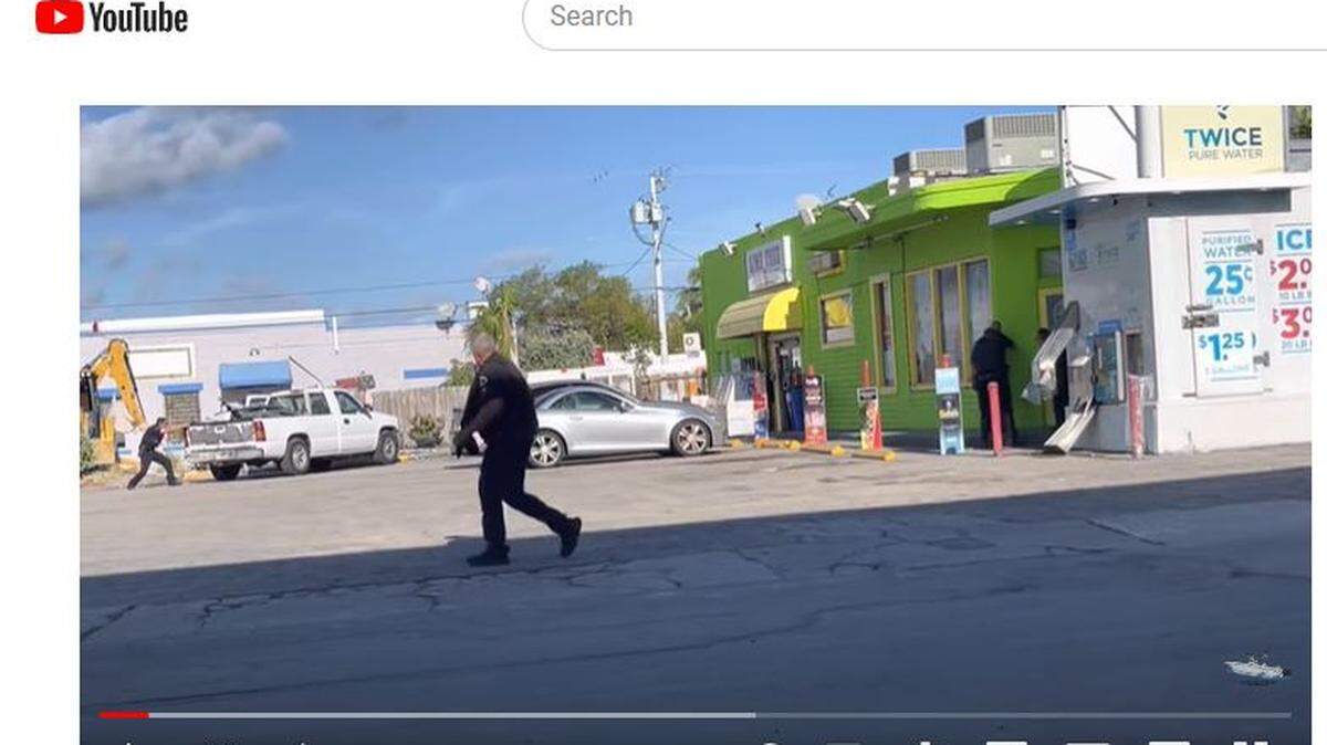 A Key West man is accused of pointing a handgun at employees and customers inside a convenience store. Police surrounded the store until he surrendered.