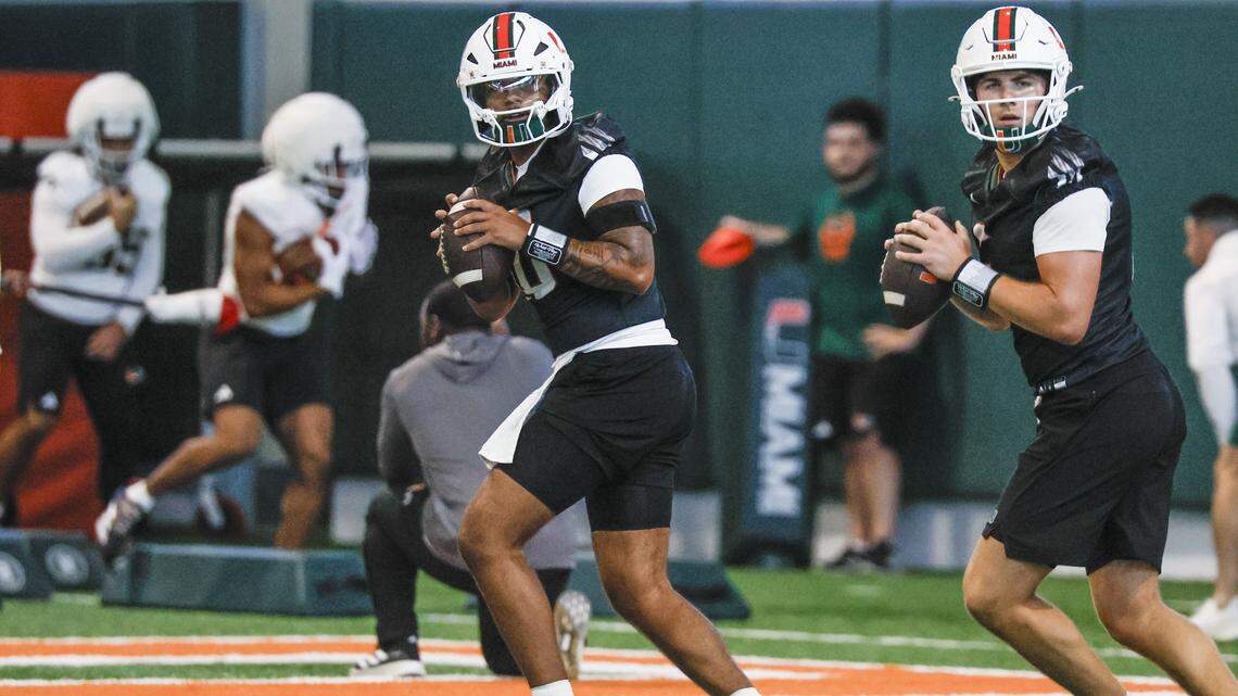 How Miami’s run of transfer quarterbacks helped Hurricanes learn to adapt offense