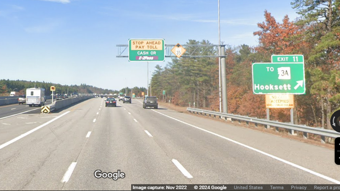 The arrest was made around 11 p.m. Sunday, May 19, in Hooksett, New Hampshire, and the suspect was driving the dump truck, New Hampshire State Police said in a news release.