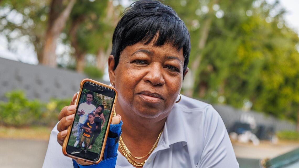 She had lived in her Miami Gardens apartment for 20 years. Then her son was shot to death