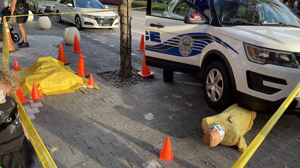 Gables Police Chief says gruesome Halloween display was meant to be ‘educational’