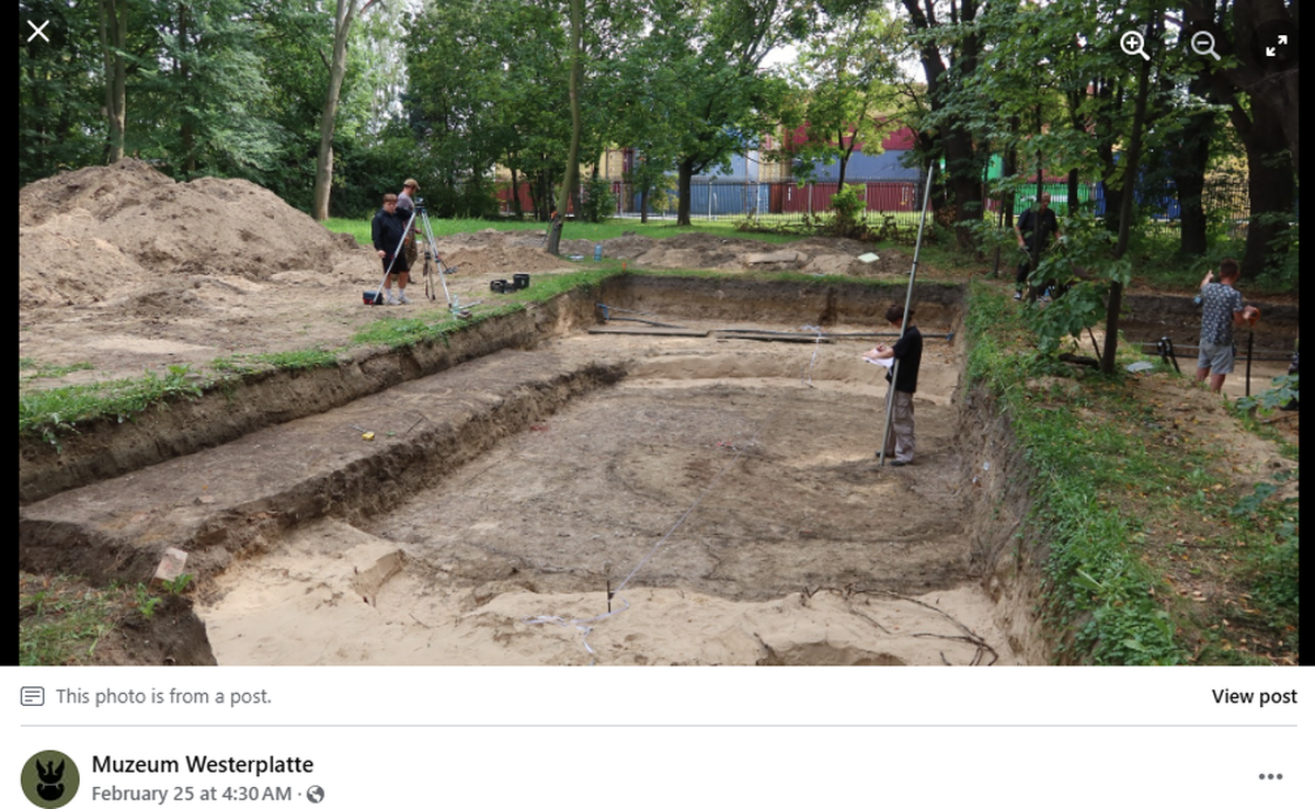 One bunker showed evidence of German war crimes, officials said.